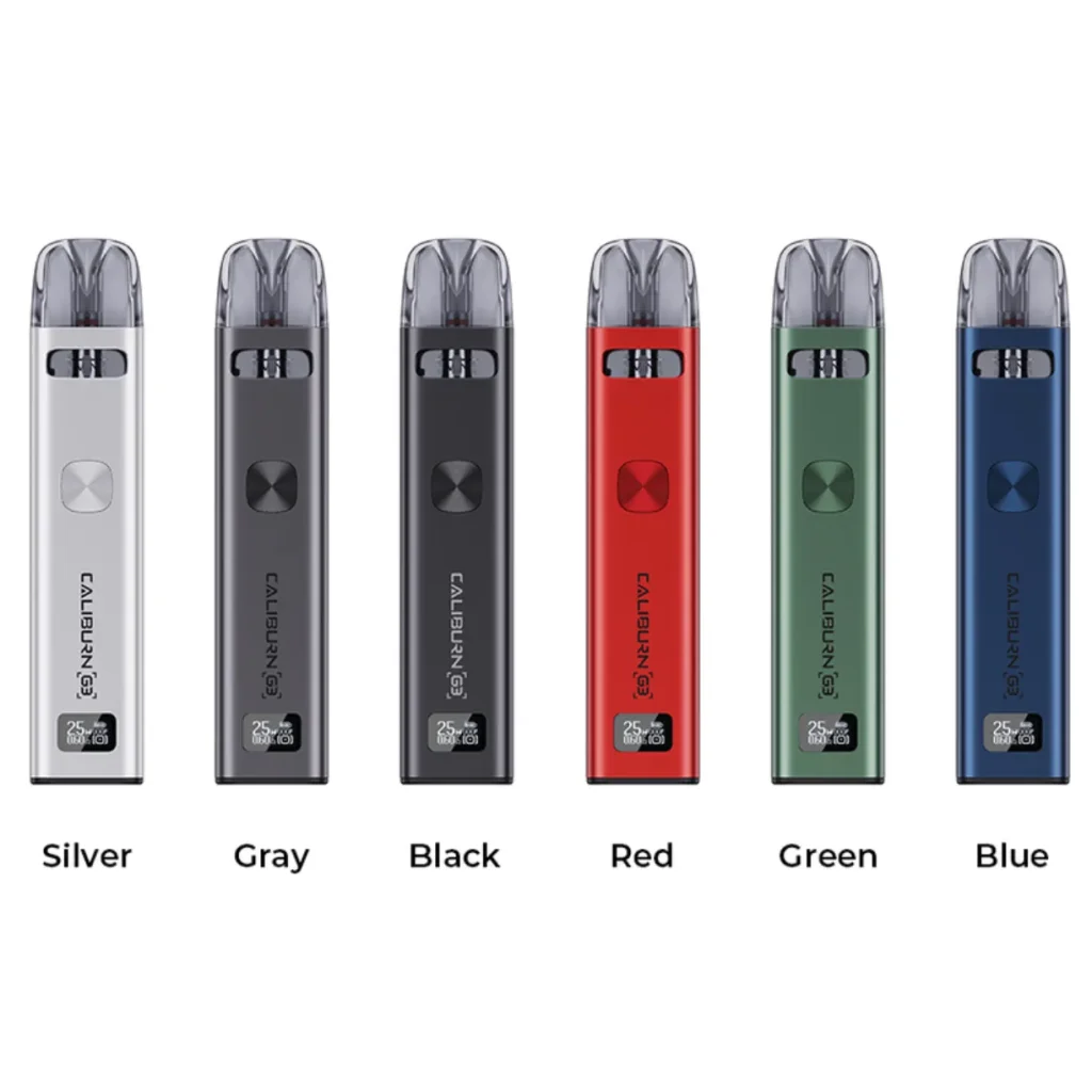 UWELL Caliburn G3 Kit 25W Pod System 9000mAh Vape Kit in Dubai UAE UWELL Caliburn G3 Kit 25W 9000mAh Pod Kit