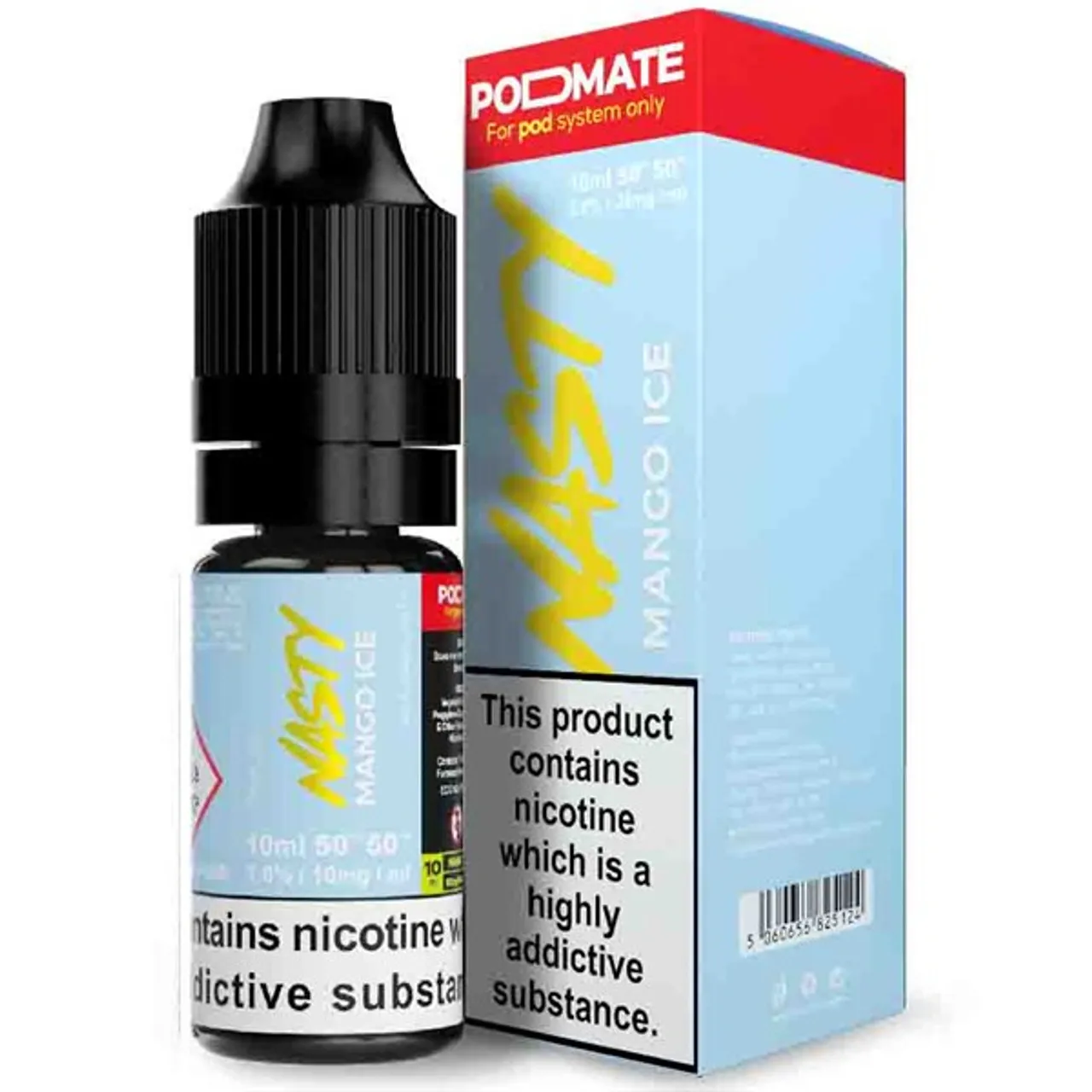 Mango_Ice_Podmate_Nic_Salt_E_Liquid_10ml_By_Nasty_Juice__11023_11zon Nasty E-liquid Salt Nicotine 20mg 30ml (Mango ice)