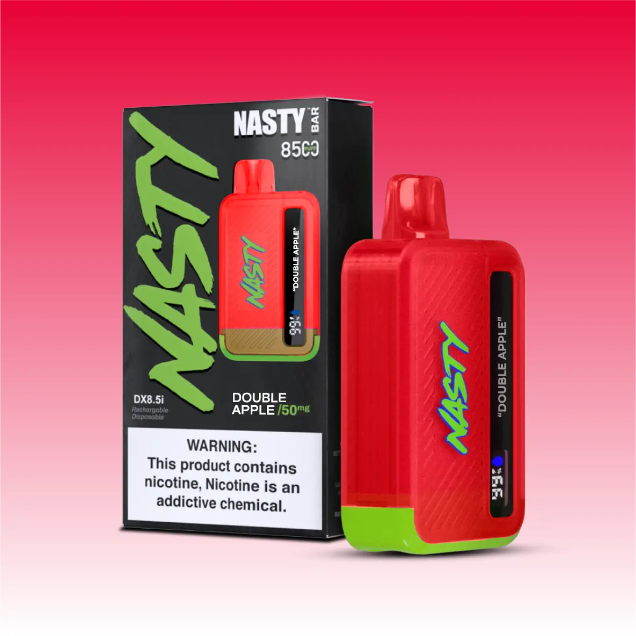 Nasty Bar 8500 Double Apple Nasty Bar 8500 Puffs (Double Apple)