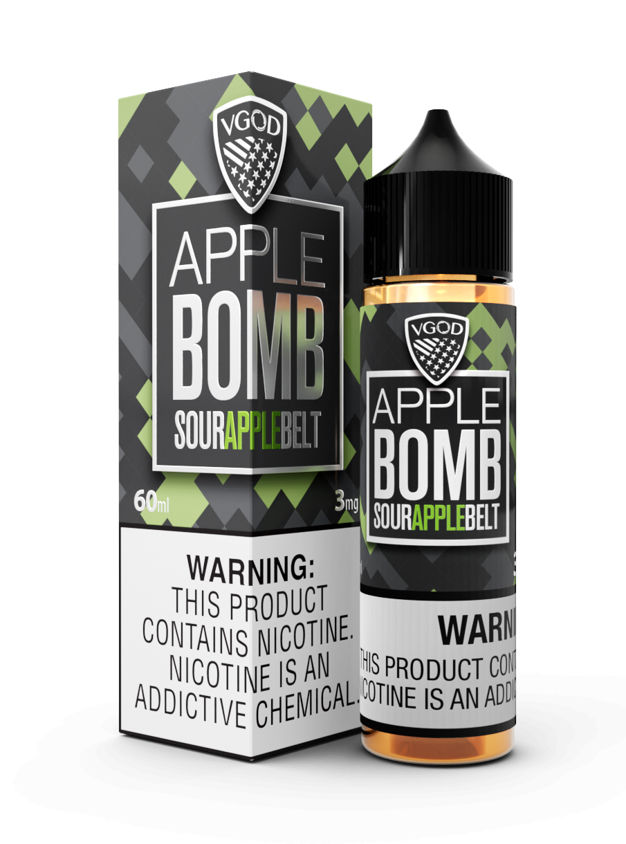 VGOD-Freebase-e-liquid-AppleBomb-3mg-60mL VGOD e-liquid 0mg 60ml (Apple Bomb)