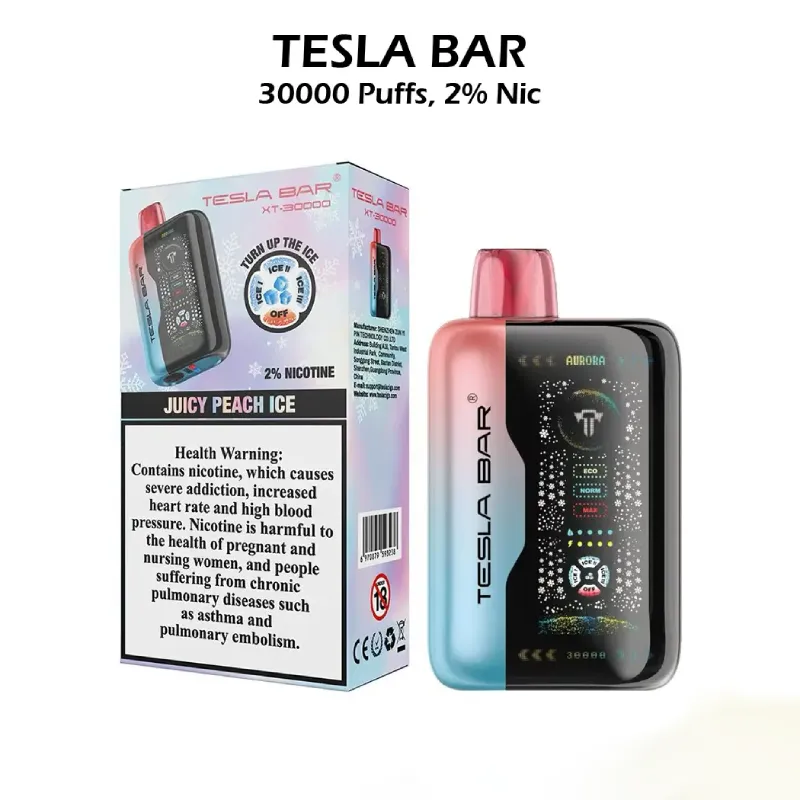 juicy-peach-ice-tesla-bar-xt-30000-puffs-20mg-disposable (1) TESLA bar 30000 Puffs (Juicy Peach Ice)