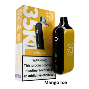 Pod Salt 35000 Puffs Mango Ice in Dubai